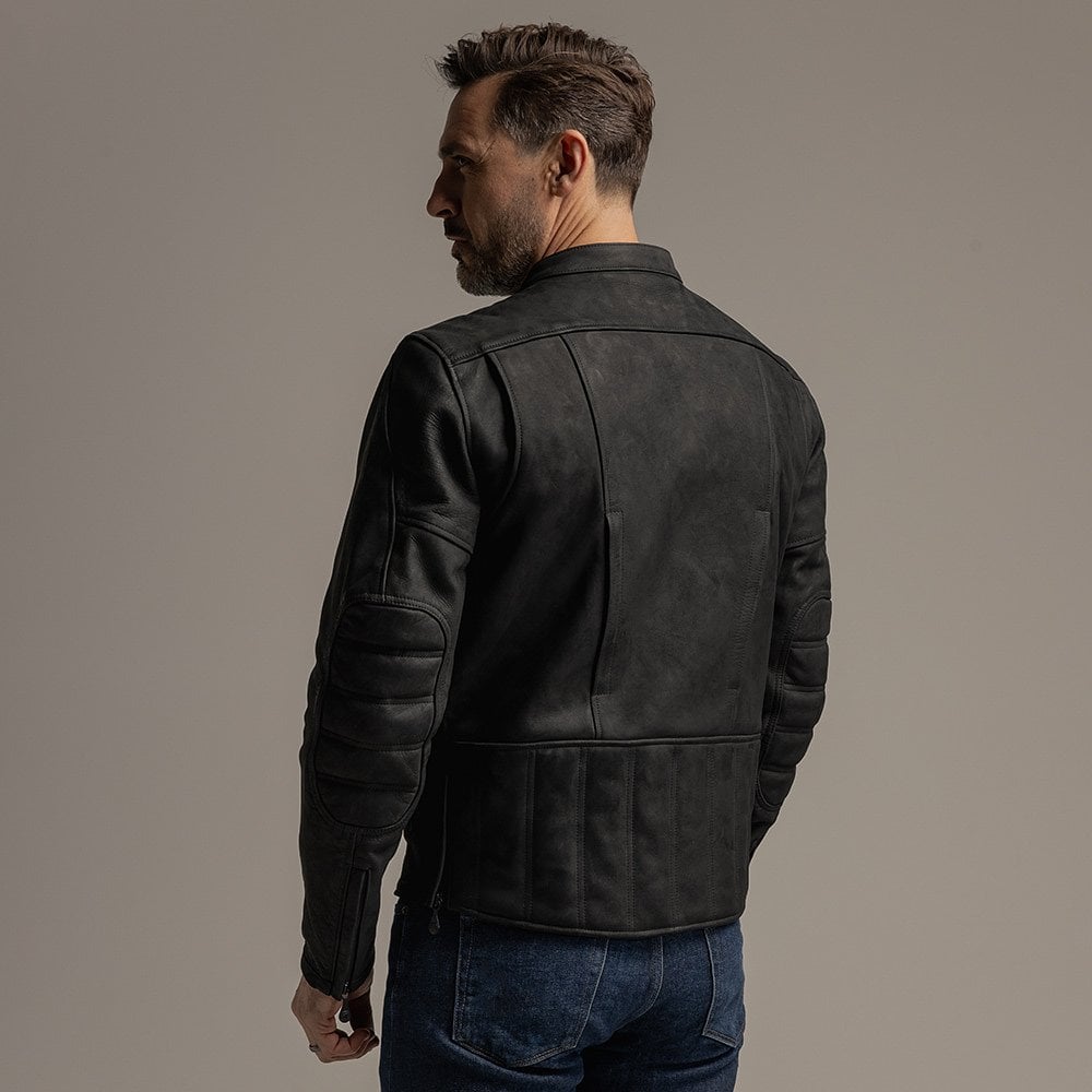Motone Shōgun Leather Jacket - Black