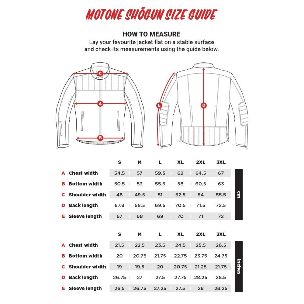 Motone Shōgun Leather Jacket - Black