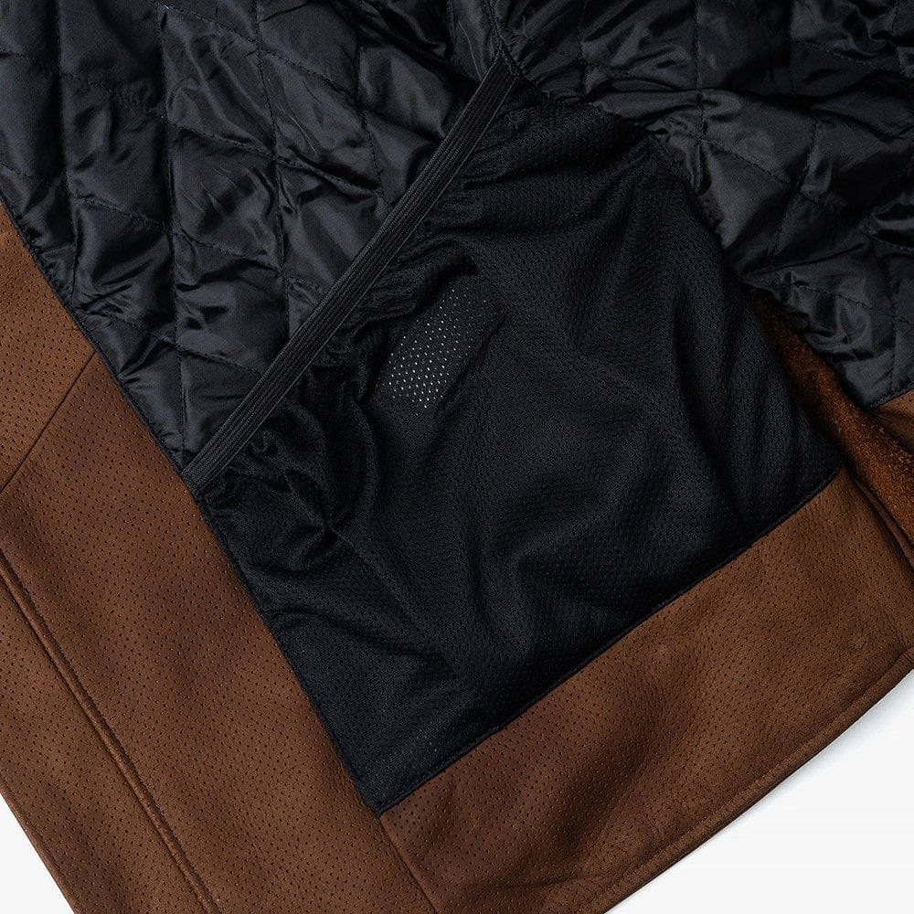 Motone Shōgun Leather Jacket - Mahogony
