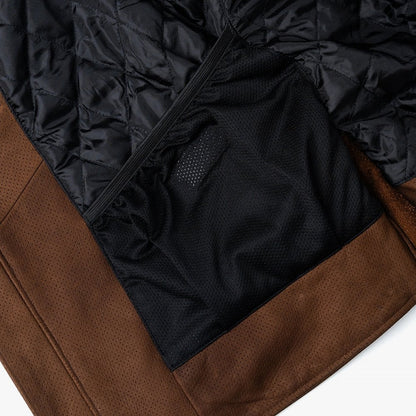 Motone Shōgun Leather Jacket - Mahogony