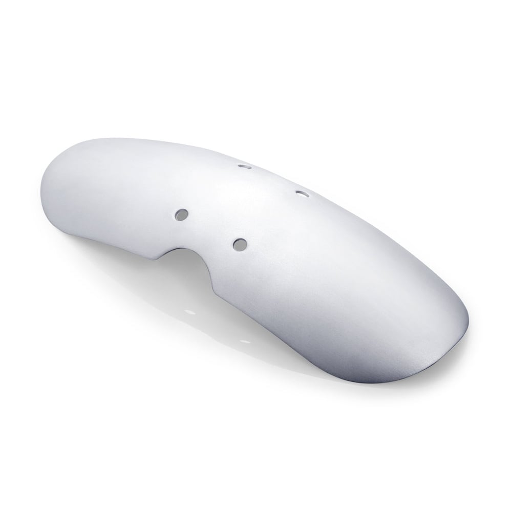 Motone Short Length Front Fender - Polished or Brushed Aluminum - 2016+ Street Twin, Street Cup, T100, T120, Street Scrambler