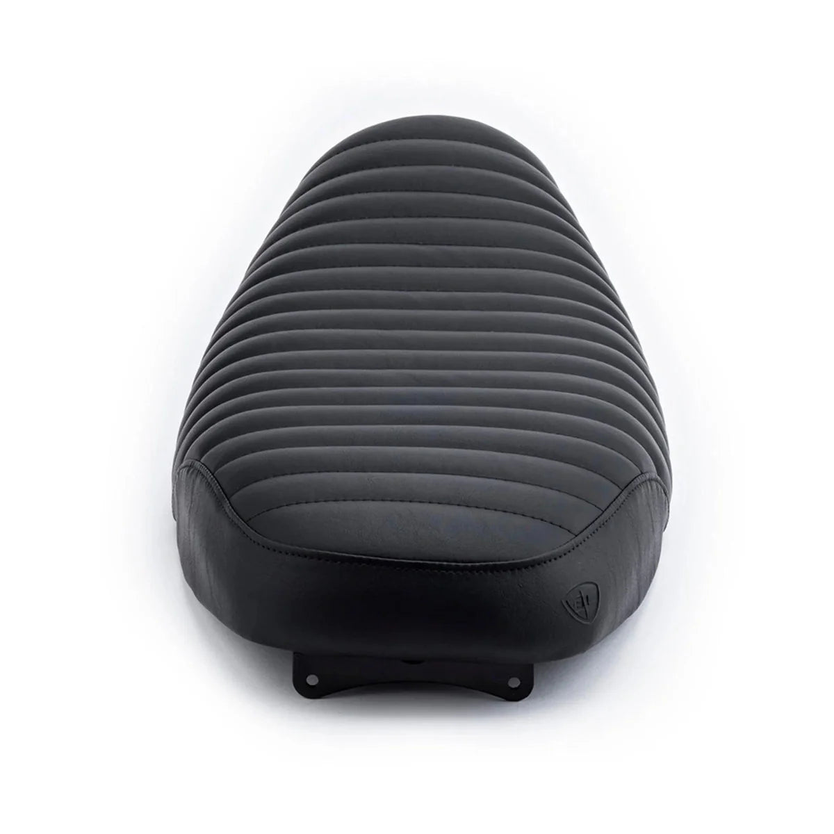 British Customs Slammer Tuck and Roll Gel Seat - Black -  2001-2015 Triumph Bonneville, Thruxton, Scrambler