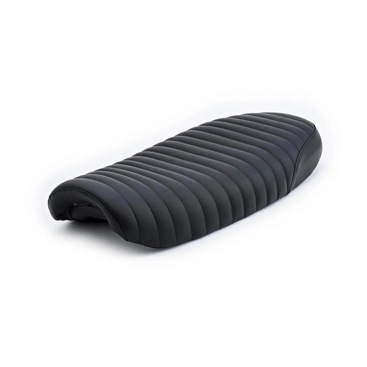 British Customs Slammer Tuck and Roll Gel Seat - Black -  2001-2015 Triumph Bonneville, Thruxton, Scrambler