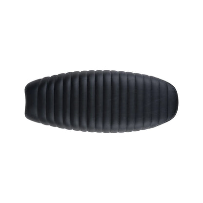 British Customs Slammer Tuck and Roll Gel Seat - Black -  2001-2015 Triumph Bonneville, Thruxton, Scrambler