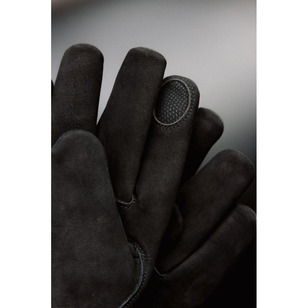 Motone Spirit - Motorcycle Riding Gloves - Nubuck Leather - Black