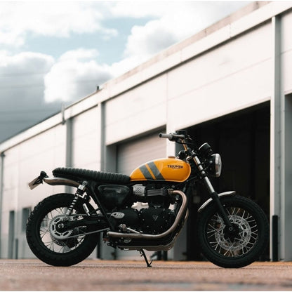 Motone Viper Mk.II - Double Stitched Skinny Ribbed Seat