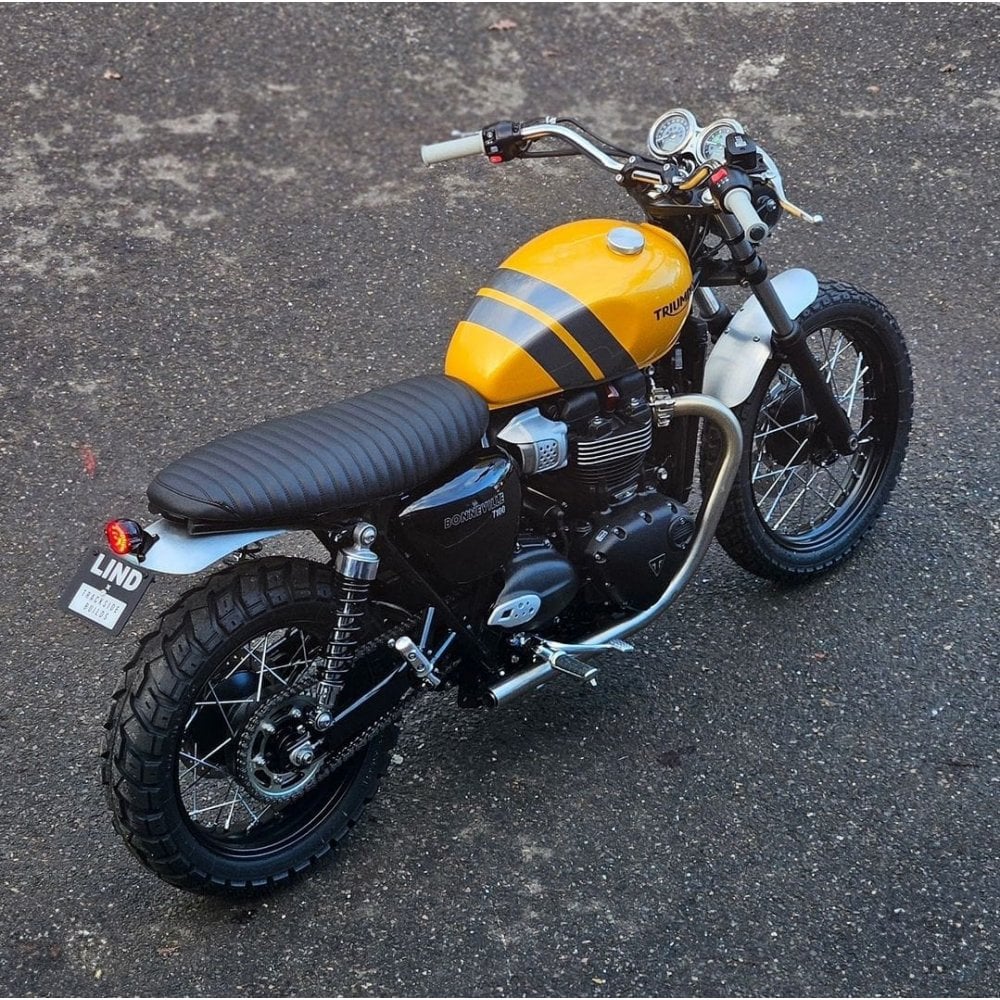 Motone Viper Mk.II - Double Stitched Skinny Ribbed Seat