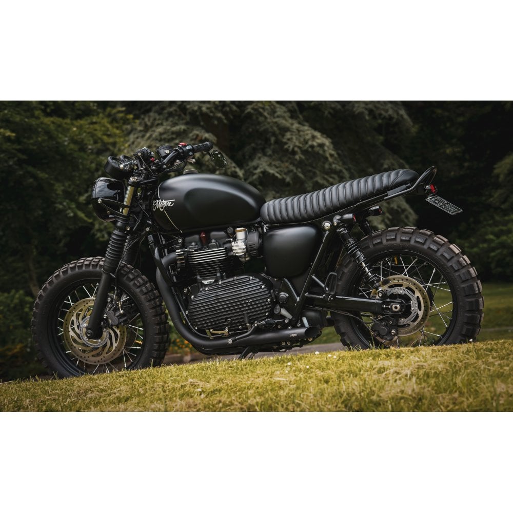 Motone Viper Mk.II - Double Stitched Skinny Ribbed Seat