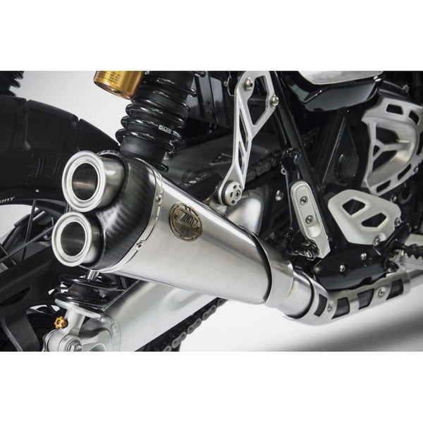 Zard 2:1 Low Mount Full Exhaust System - Triumph Scrambler 1200 XE