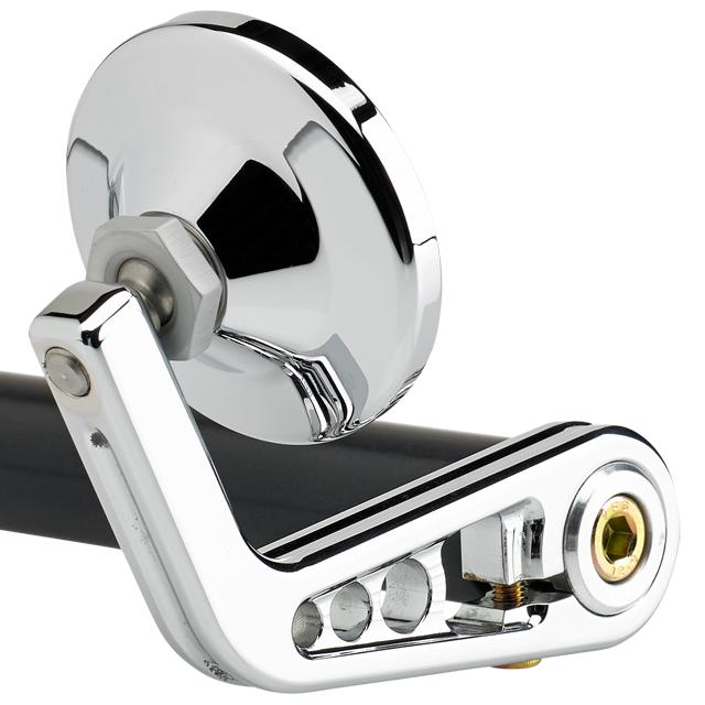 Joker Machine 2-1/4" Bar End Mirror - Stem A