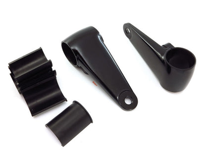 EMGO Headlight Brackets - Black or Polished