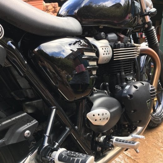 Motone Ribbed Side Panels Matte Black