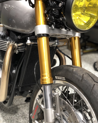 Ohlins Steering Damper Kit - Triumph Thruxton R / RS / TFC, Speed Twin 2021+