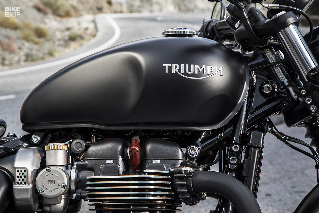 Triumph Silver Tank Emblems - Pair