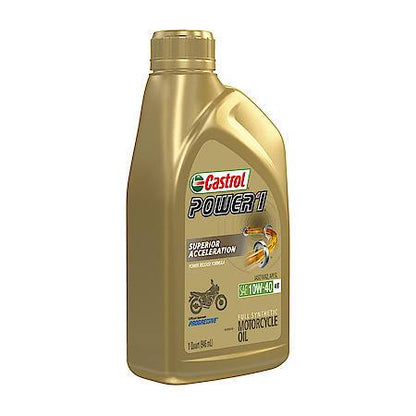 Triumph Modern Classic Synthetic Oil Change Kit - Castrol / Hi Flo
