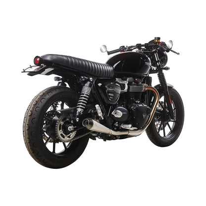 British Customs Predator Pro 3.5” with Carbon End Cap - 2016+ Triumph Bonneville T100 / T120