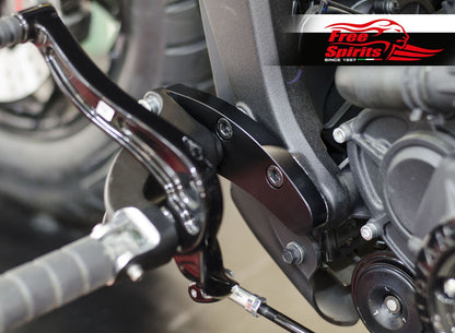 Free Spirits Extended Forward Control Adapter Plates - 60MM - Indian Scout Standard & Sixty