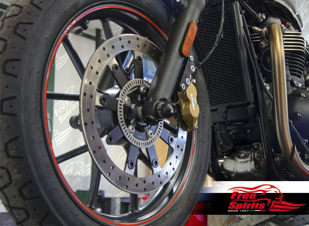 Free Spirits Brembo Front Brake Upgrade with Rotor - Street Twin, Street Cup