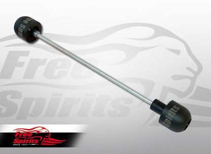 Free Spirits Front Axle Protectors / Sliders - 2016+ T100, T120, Bobber, Street Twin, Street Cup, Street Scrambler