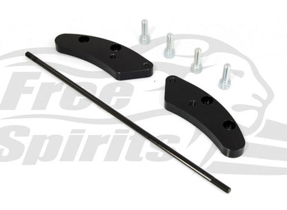 Free Spirits Extended Forward Control Adapter Plates - 60MM - Indian Scout Standard & Sixty