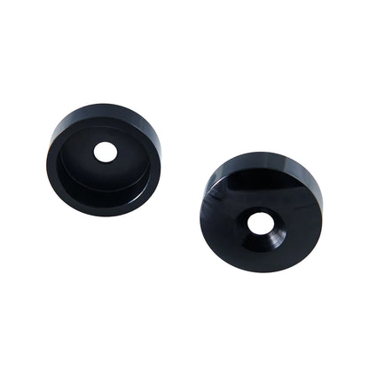 British Customs Low Profile Bar End Finishing Caps - Triumph Thruxton R, Street Twin, Street Cup, Street Scrambler, Bobber