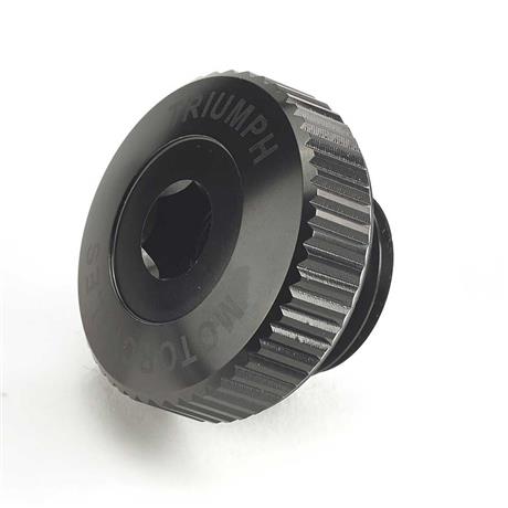 Triumph Billet Oil Fill Cap - Black