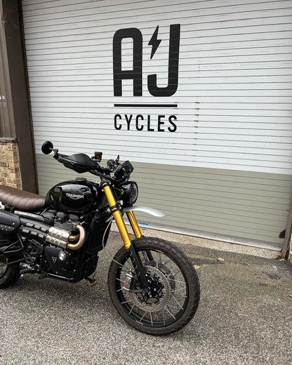 CRG Hindsight LS Bar End Mirror Kit - Triumph Scrambler 1200 XE / XC