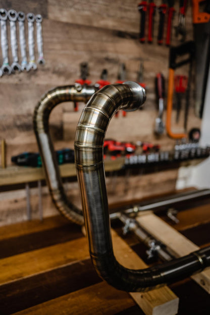 Motone Nautilus Exhaust System - 2017+ Triumph Bobber, Bobber Black, Speedmaster