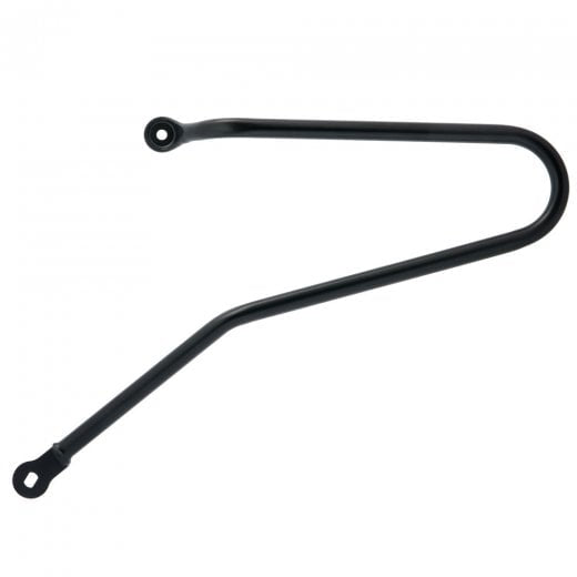 Motone Pannier Rail - Left Side Only - Black - Triumph Street Scrambler, Street Twin, T100, T120