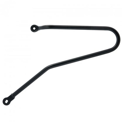 Motone Pannier Rail - Left Side Only - Black - Triumph Street Scrambler, Street Twin, T100, T120