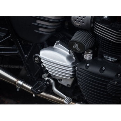 Motone Streamliner Sprocket Cover - Brushed