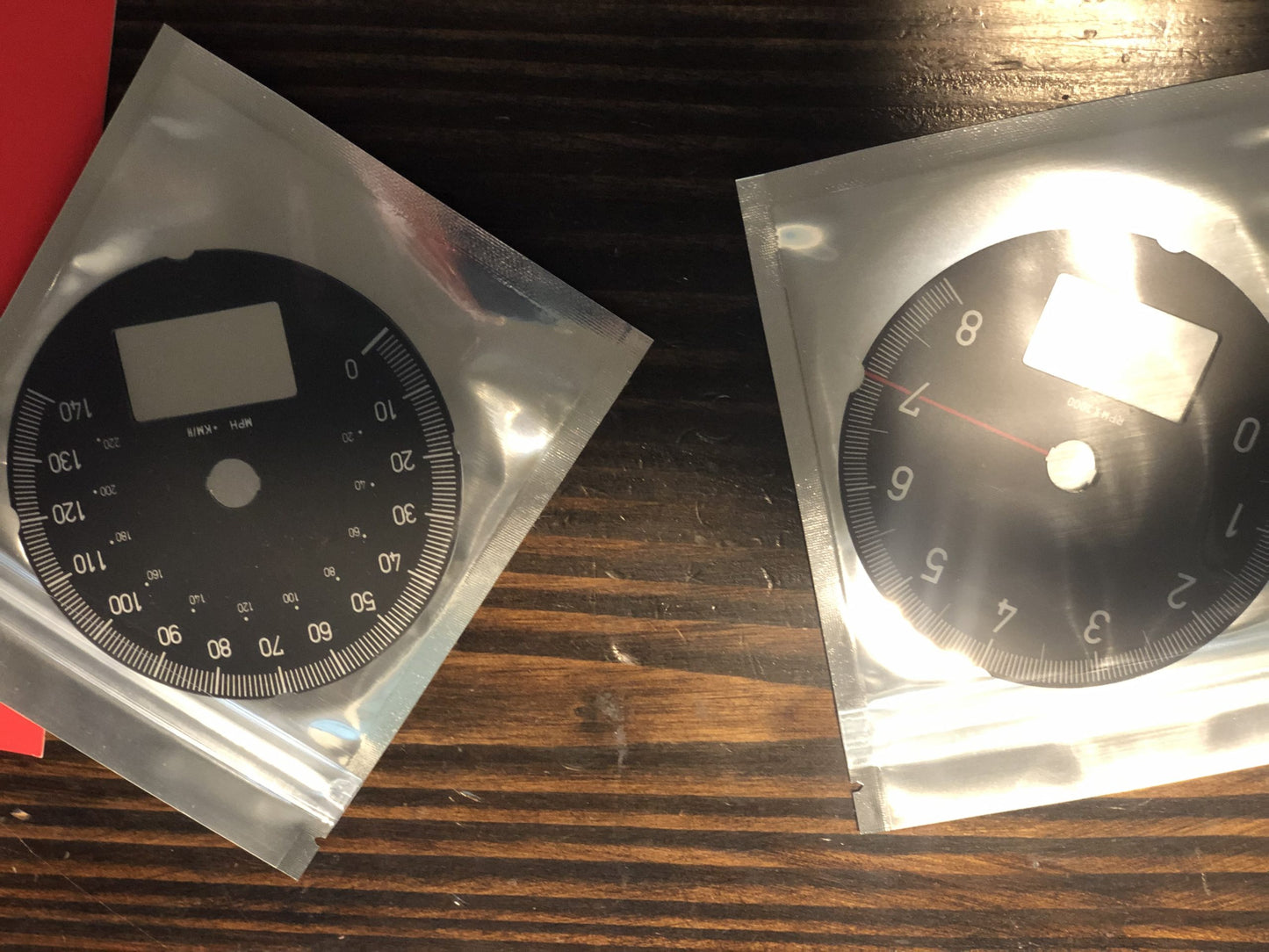 Arton Works Vintage Racing Gauge Face Covers - Triumph Thruxton R / 1200, Speed Twin