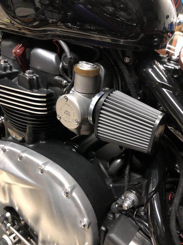 A&J Cycles Air Box Delete Kit - Triumph Bobber