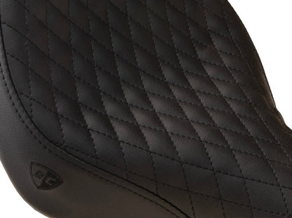 British Customs DIAMOND STITCH GEL SEAT FOR BONNEVILLE BOBBER