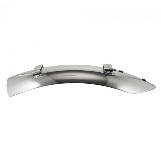 Motone High Tail Mudguard - Predrilled for Motone Pedestal Lights - Polished - Air Cooled