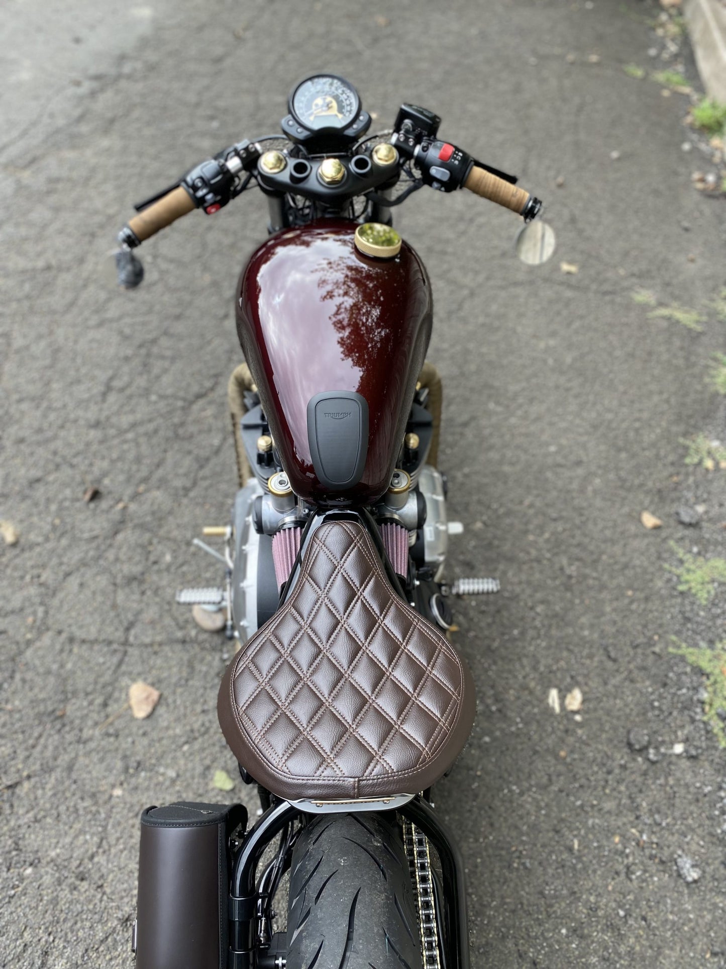 Triumph Rubber Tank Pad