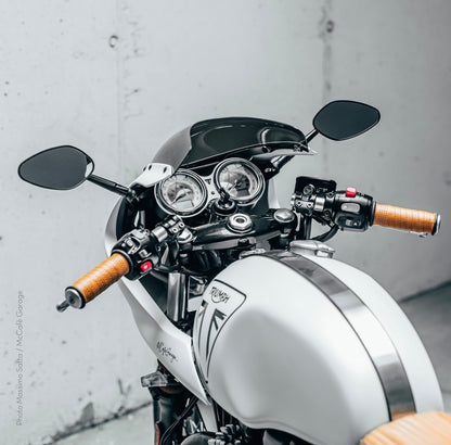 Arton Works Fairing Mirror Mount Kit - Triumph Thruxton R / RS