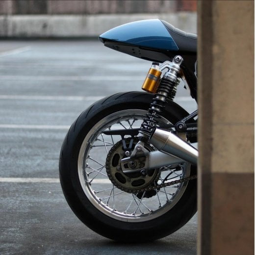 Motone Gladius - Speed Twin/Thruxton Chain Guard - Brushed or Black Finish