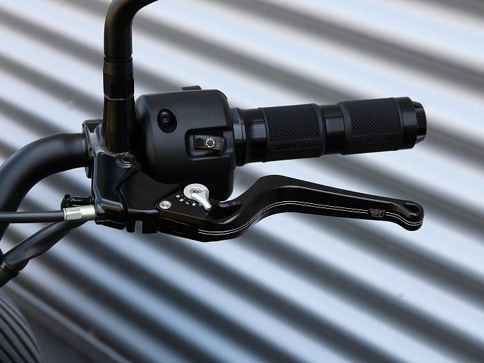 Wunderkind Custom Adjustable Brake and Clutch Levers - Indian Scout Bobber