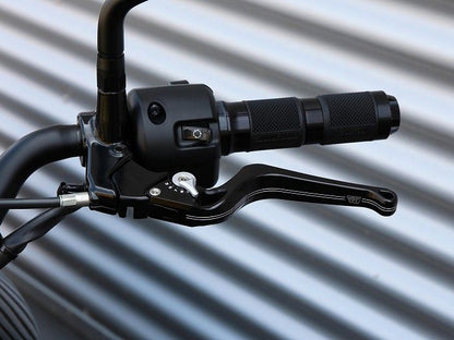 Wunderkind Custom Adjustable Brake and Clutch Levers - Indian Scout Bobber