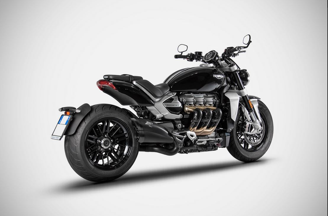 Zard Slip Ons 2020 Triumph Rocket A J cycles A J Cycles