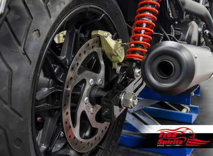 Free Spirits Rear Brake Caliper 4 Piston kit for Harley Davidson XG Street 500 750 2016+ Street Rod