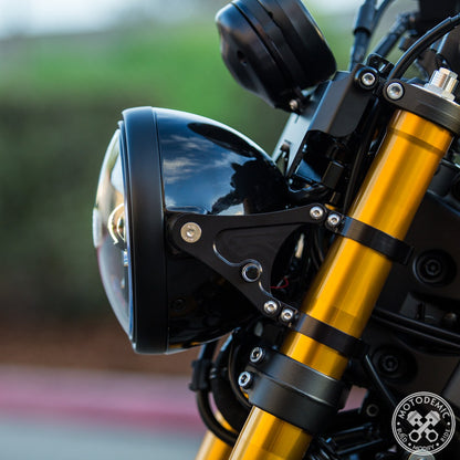 Motodemic 7” Triumph Bobber/ Bobber Black Headlight Conversion