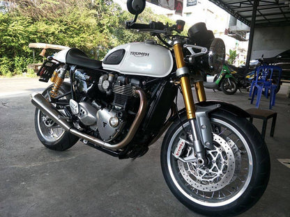 Ohlins Steering Damper Kit - Triumph Thruxton R / RS / TFC, Speed Twin 2021+