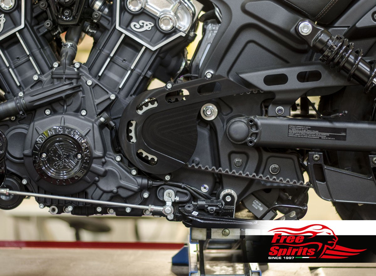 Free Spirts Billet Front Sprocket Cover - Indian Scout / Bobber