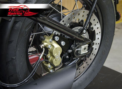 Free Spirits Brembo Rear Brake Upgrade with Rotor - Triumph Bobber, Bobber Black and Speedmaster