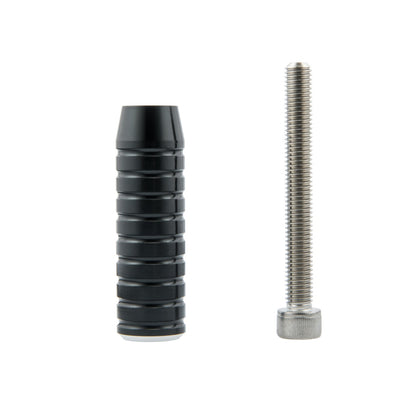 Motone Extended Shift Peg - Ribbed - Black - 2001+ Triumph Classics