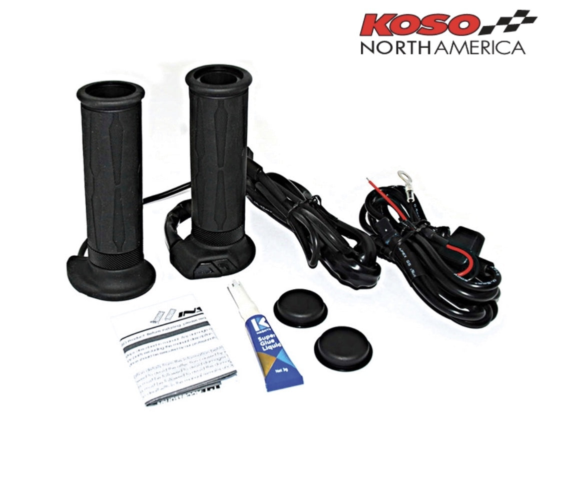 Koso Apollo Heated Grips - 7/8” Handlebars