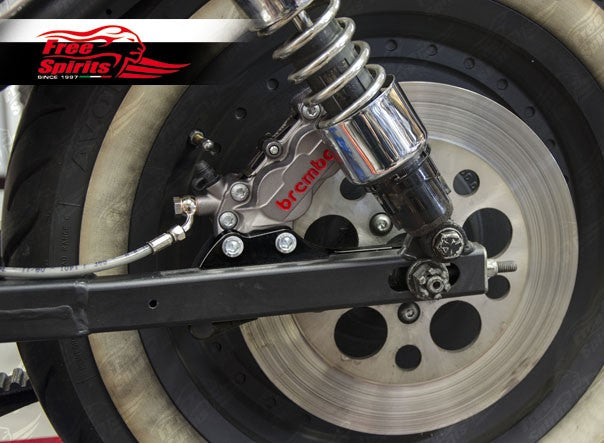 Free Spirits Brembo Rear Caliper Upgrade - 1983 - 1999 Harley Davidson Sportster