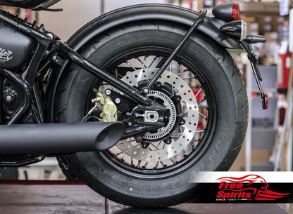 Free Spirits Brembo Rear Brake Upgrade with Rotor - Triumph Bobber, Bobber Black and Speedmaster
